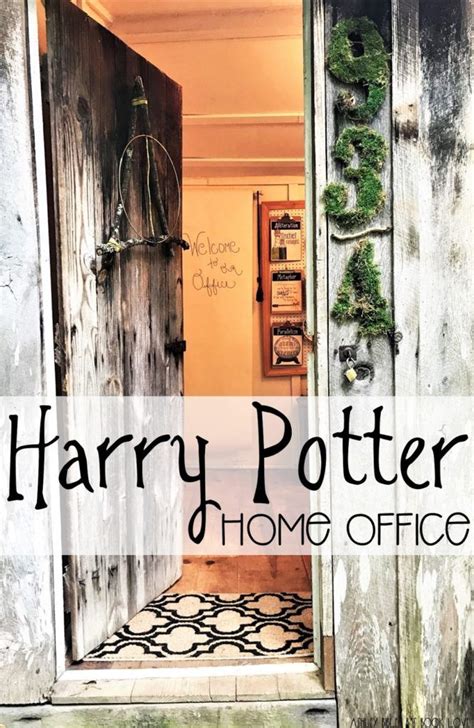Harry Potter Home Office Building Book Love Harry Potter Room Decor