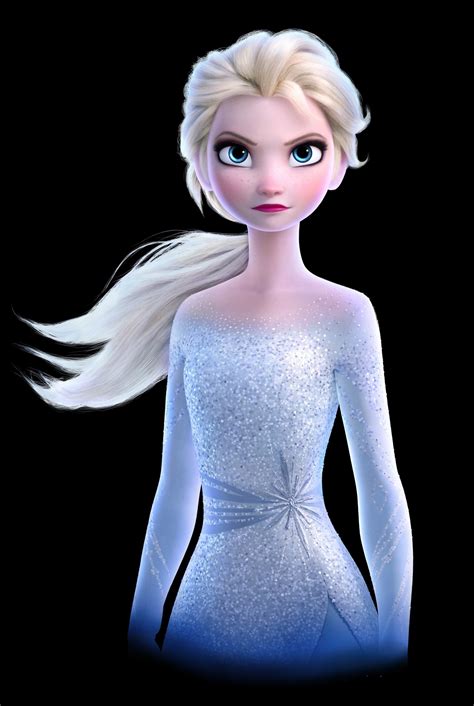 Elsa Frozen 2 Hair Down Close Up Bmp Urban