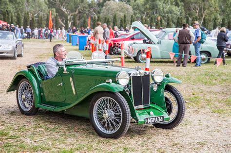 McLaren Vale Vintage & Classic Car Day photos from the ground and above