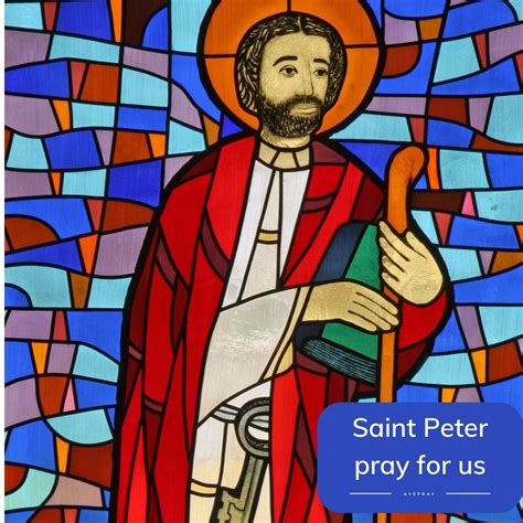 Saint Peter The Apostle His Life And Christianity Avepray