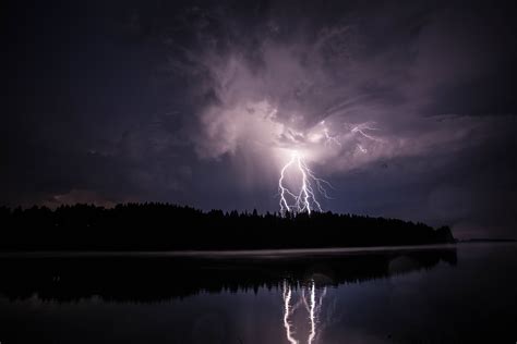 Took This Picture At A Heavy Thunderstorm Last Night Pics