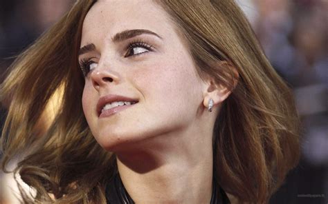 Wallpaper Face Women Model Long Hair Celebrity Singer Actress Emma Watson Mouth Nose