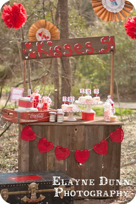 Valentines Kissing Booth Party