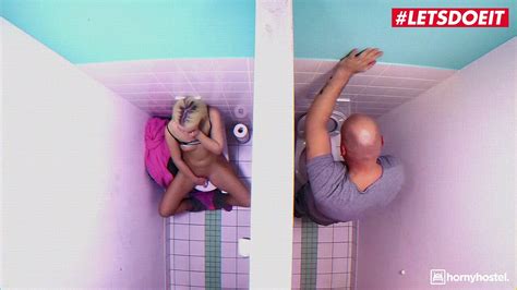 Hornyhostel Big Ass Blonde Lovita Fate Takes A Hard Cock In Hostel Bathroom Starring Lovita
