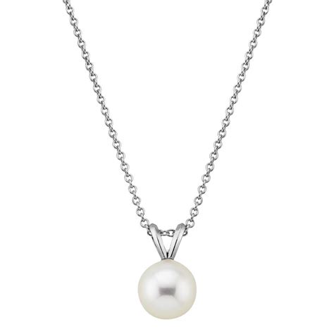 Premium Akoya Cultured Pearl Necklace Brilliant Earth