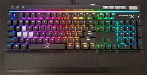 Unmatched Brilliance A Hyperx Alloy Elite Rgb Keyboard Review