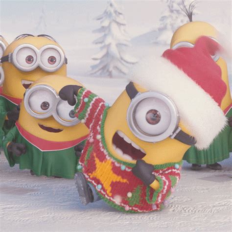 Christmas Happy Holidays Minions Despicable Me Despicable Me 2