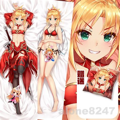 Fate Apocrypha Dakimakura Mordred Anime Girl Hugging Body Pillow Case Cover Ebay