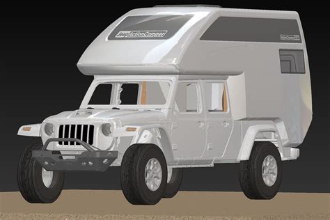 Jeep® Actioncamper© Fully Equipped Expedition Ready Slide In Camper