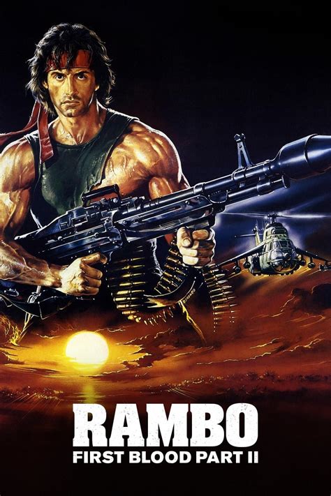 Rambo First Blood Part Ii Movie Poster Id 366503 Image Abyss
