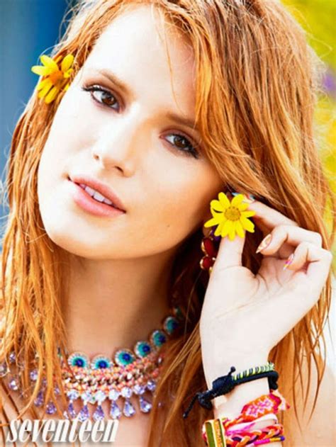 Bella Thorne Shows Off Swim Looks For Seventeen Junejuly 2014