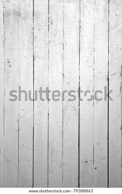 Vintage Grungy White Background Natural Wood Stock Photo 79388863