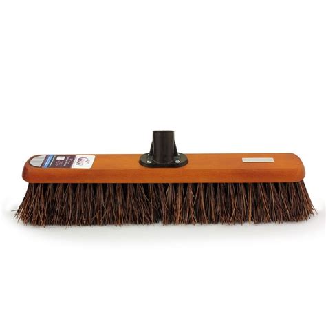 Countryman 18 Stiff Bassine Broom Complete With Wooden Handle By