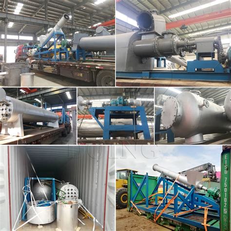 Latest Design Continuous Waste Plastic Pyrolysis Plant With Ce Iso Buy Continuous Waste