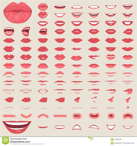 Male Mouth Animation Phoneme Mouth Chart Alphabet Prononciation