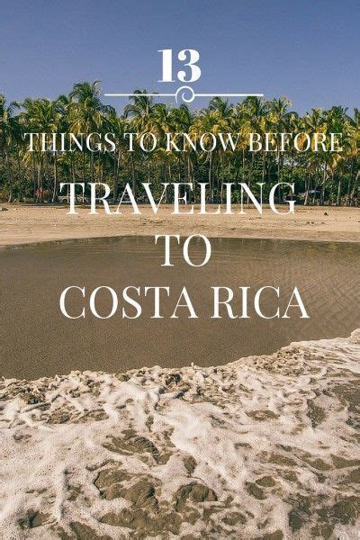 Costa Rica Travel Tips Things To Know Before You Go Artofit
