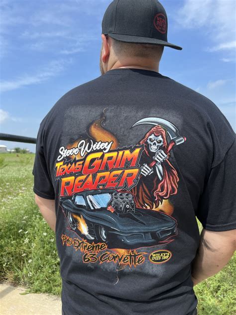 Texas Grim Reaper Shirt Wiley S Speed Shop