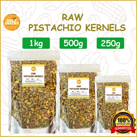 Raw Pistachio Kernels Without Shell Usa G G Kg Daily Snacks