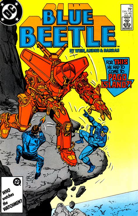 Read Online Blue Beetle 1986 Comic Issue 15