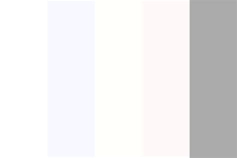 Different Shades Of White Color Palette