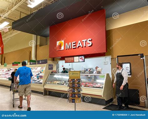 The Meat Department Of A Publix Grocery Store Editorial Stock Image