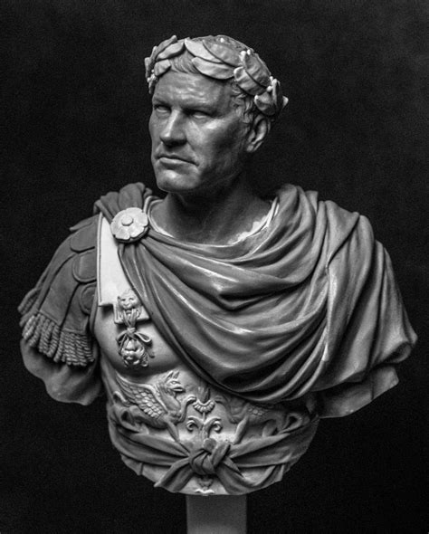 Gaius Julius Caesar Sculpture Head Roman Sculpture Ancient Rome Aesthetic Caius Julius Caesar
