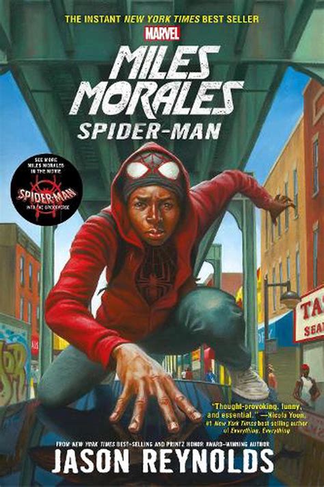 Miles Morales Spiderman By Jason Reynolds English Paperback Book Free Shipping 9781484788509