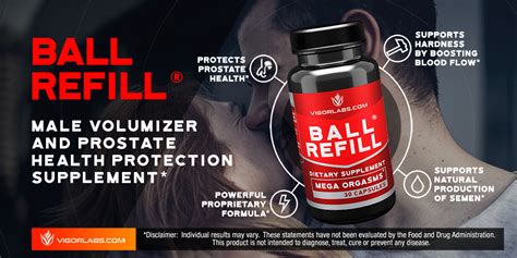 vigor labs ball refill semen volumizer supplement for men