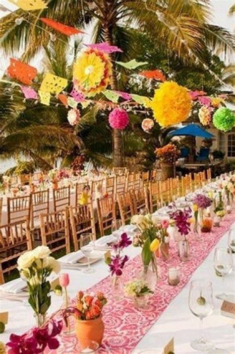 Mexican Themed Wedding Decorations A Mexican Wedding Theme Inspired