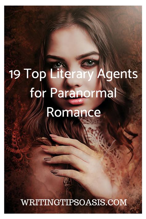 19 Top Literary Agents For Paranormal Romance Writing Tips Oasis A
