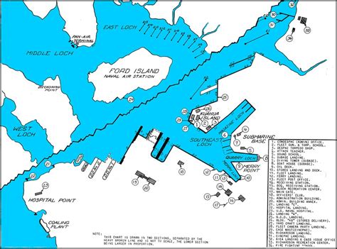 Pearl Harbor Naval Shipyard Map
