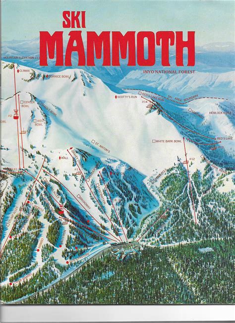 Mammoth Lift Map
