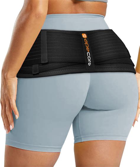 Buy Sacroiliac Si Joint Hip Belt Lower Back Support Brace For Men And