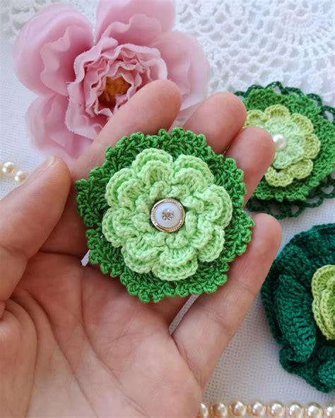 53 Crochet Flower Patterns And What To Do With Them Easy 2019 Page 34