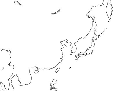 File East Asia Map Blank Png Wikimedia Commons