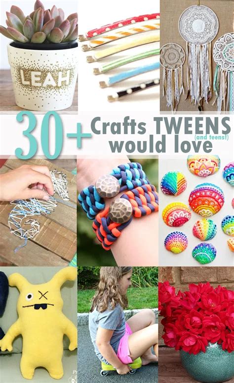 30 Diy Crafts Tweens Would Love Tween Crafts Diy Crafts For Tweens Diy Crafts For Teens