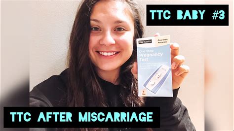 Live Pregnancy Test Ttc After Miscarriage 6dpo Ttc Baby 3 Youtube