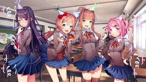 Doki Doki Literature Club After Party With Special Guest Yuri Lets Dig