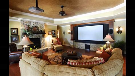 40+ home theater designs and ideas. Home theater family room design - YouTube