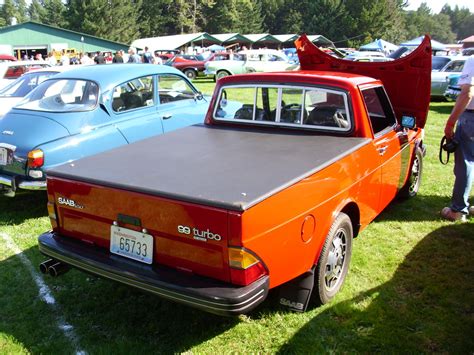 Saab 99 Pickup Truck Seen In The Car Show At The Lemay Ope Flickr