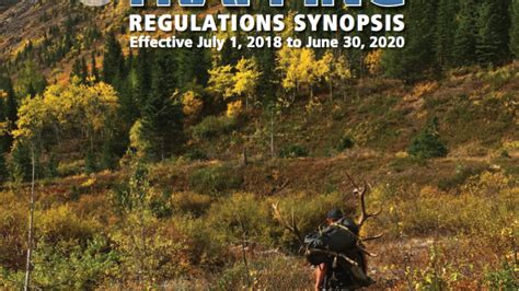 Bc Publishes Updated Hunting And Trapping Regulations Fvn