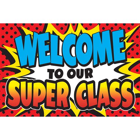 Superhero Welcome Postcards - TCR5652 | Teacher Created Resources