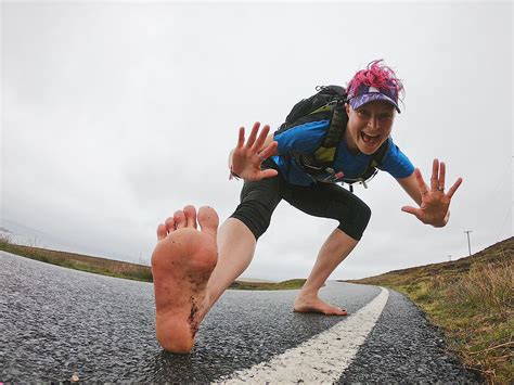 British Adventurer Anna Mcnuff Inspiring Thousands By Running 100