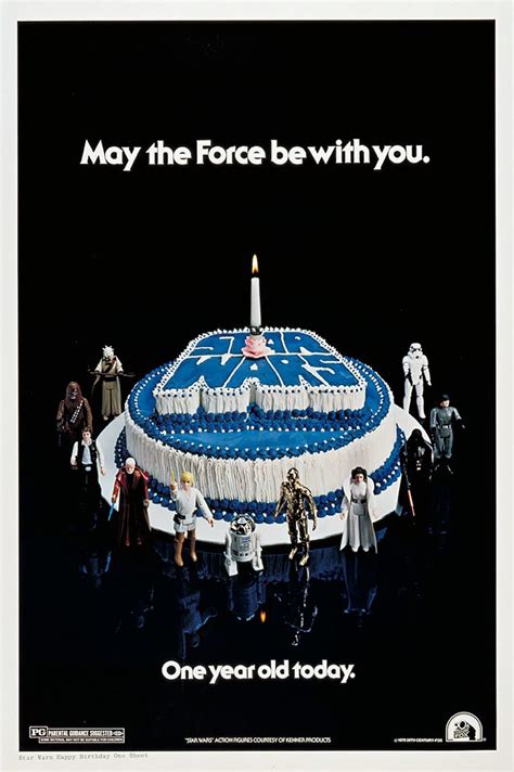 40 Years Of Star Wars Anniversary Posters