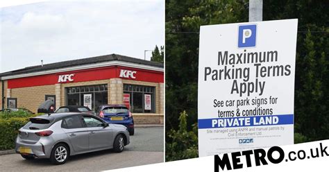 Kfc Customers Hit With Parking Fines After Queuing At Drive Thru Metro News