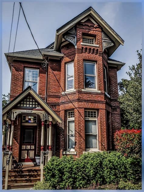 Old Brick House Example Of Some Of The Architecture From The 1800s In