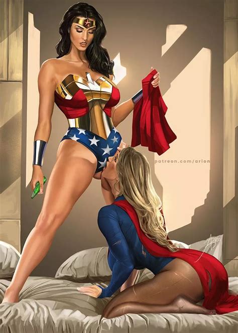 Wonder Woman Vs Supergirl By Arion69 2021 Nudes ImaginaryLesBoners