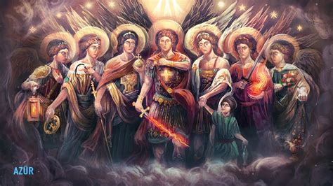 The Seven Archangels Miracle Healing With Theta Waves Hz YouTube