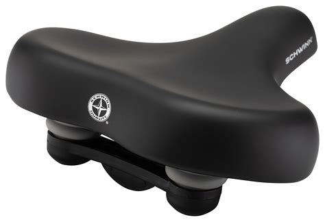 Schwinn Midway Cruise Large Comfort Bike Seat Soft Foam Black