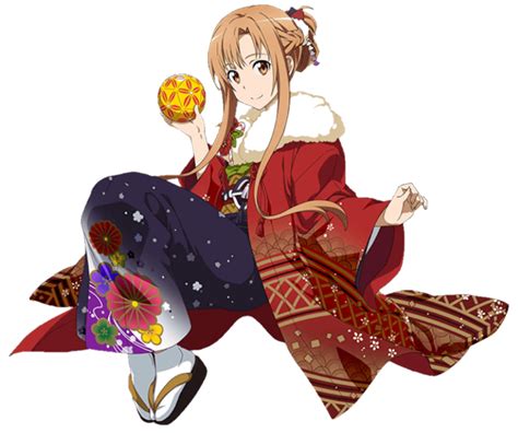 The image is png format and has been processed into transparent background by ps tool. 2017 New Year Asuna Render by TheGothamGuardian on DeviantArt